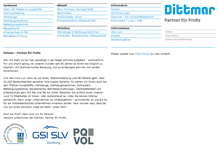 Tablet Screenshot of dittmar-stahl.de